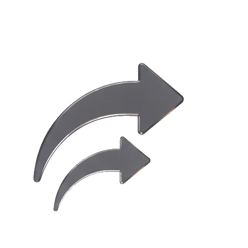 Dark glass arrows flowing right.